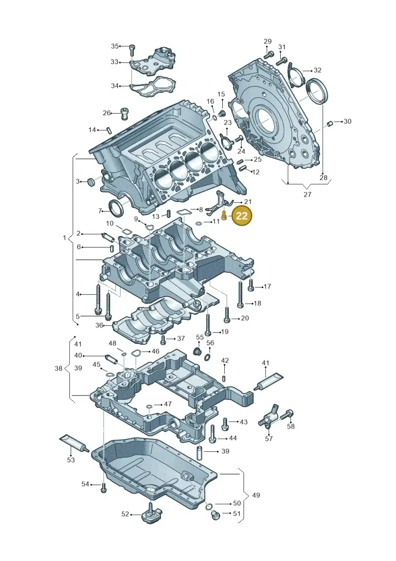 N10169902 — Audi Q7                07> (2006-) diagram 478103120, position 22