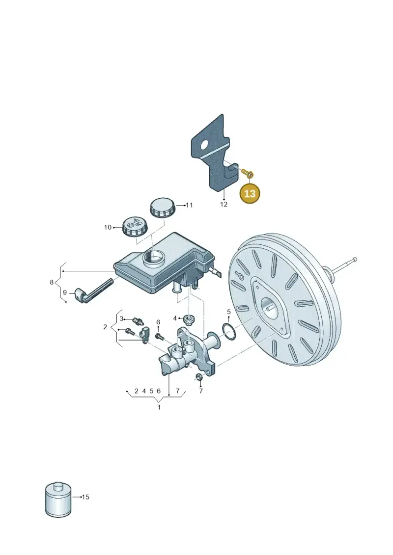 N10170303 — Audi RSQ3 Sportback (2019-2024) diagram 890611110, position 13