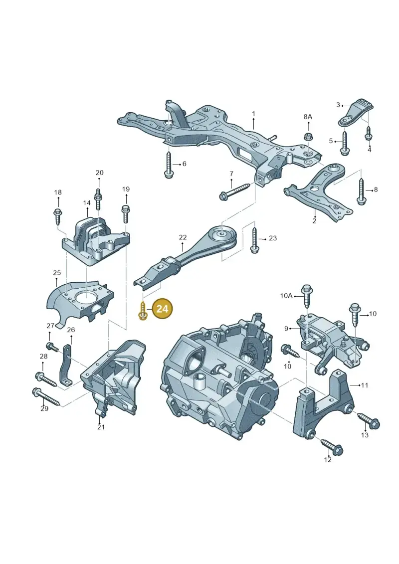 N10204808 — Audi A1 Sportback (2014-2018) diagram 792199100, position 24