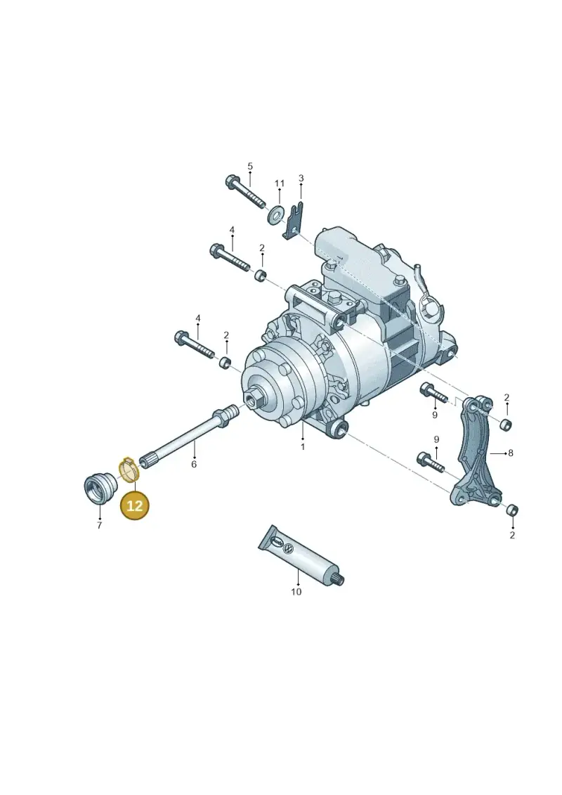 N10207701 — Audi RS5 Cabrio (2012-2015) diagram 620260300, position 12