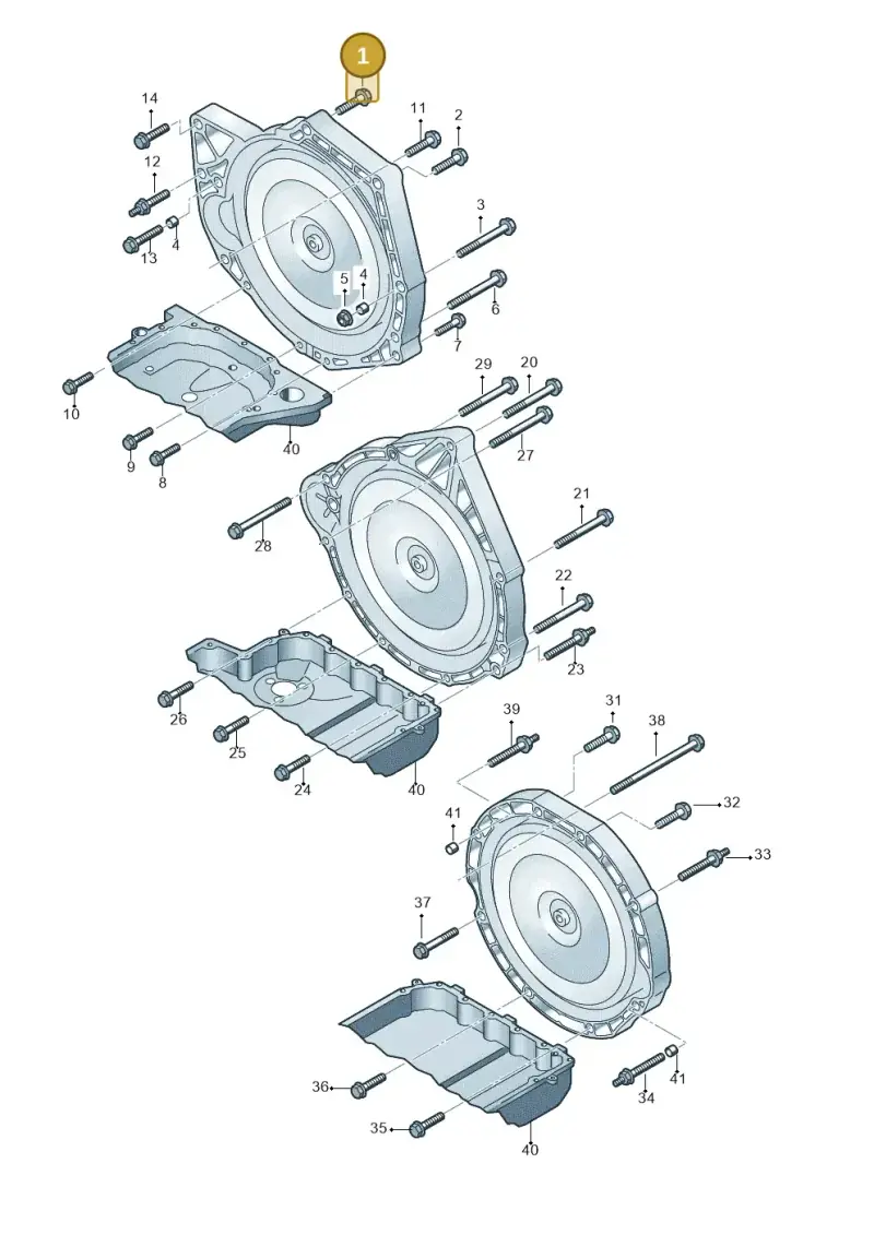 N10217103 — Audi Q7 qu. 3.0 TDI (2009-2015) diagram 274300800, position 1