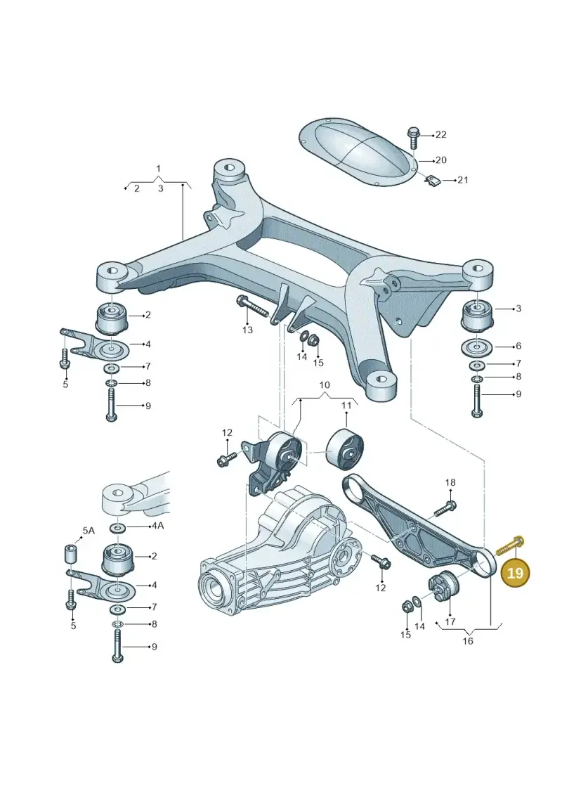 N10232904 — Audi A8/S8/qu. lang    08> (2007-) diagram 291505120, position 19