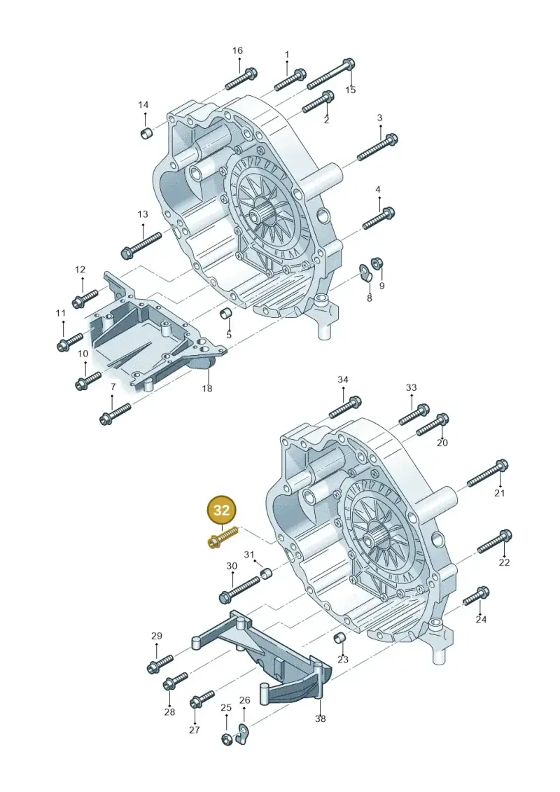 N10238204 — Audi A4/S4 Cabrio./qu. 07> (2006-) diagram 249300800, position 32