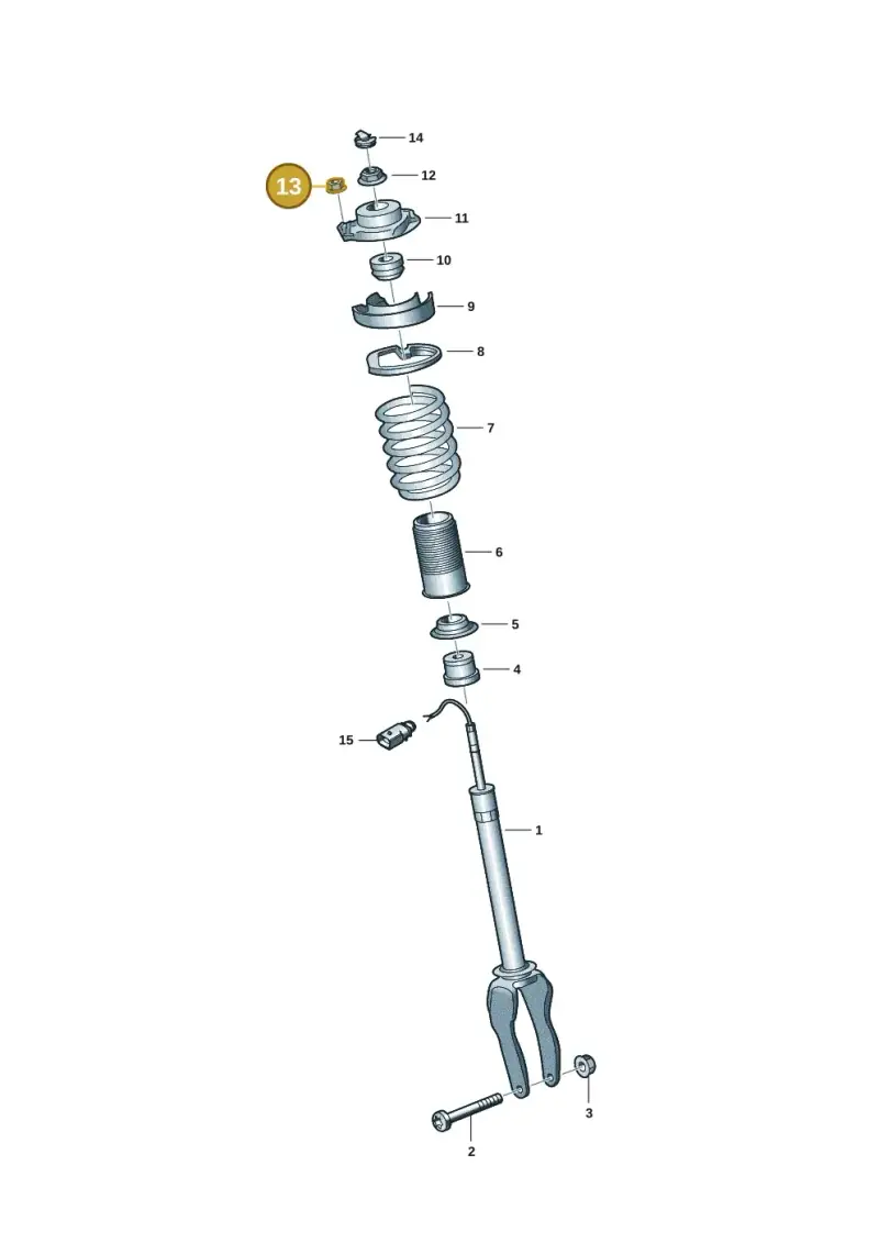 N10261311 — Audi RS e-tron GT (2020-2020) diagram 4j1411000, position 13