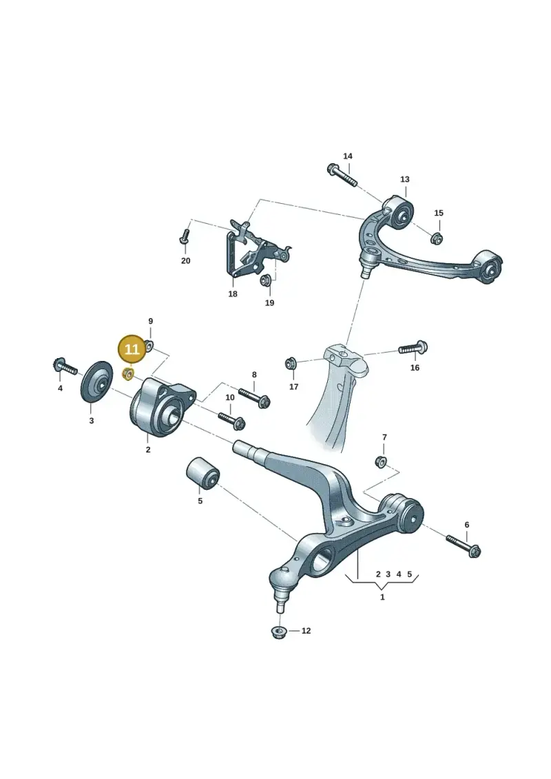 N10286110 — Audi RS e-tron GT (2020-2020) diagram 4j1407010, position 11