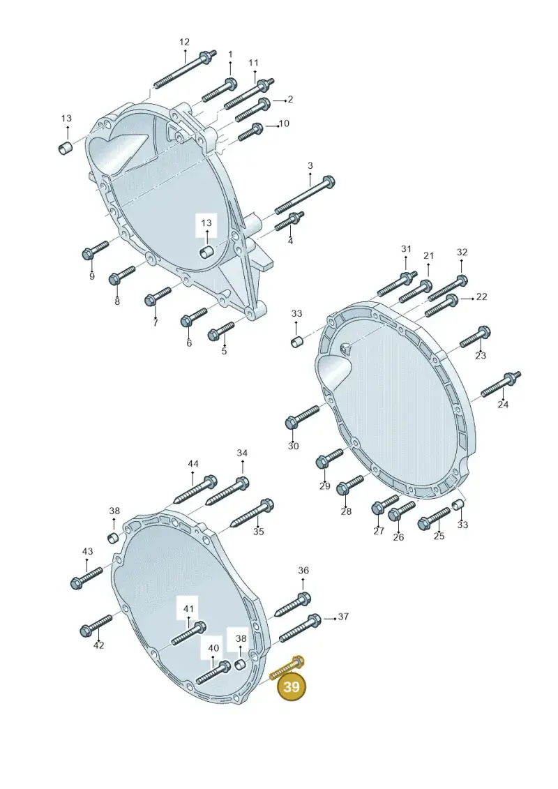 N10290206 — Audi Q7 qu. 3.0 TDI (2009-2015) diagram 274300850, position 39