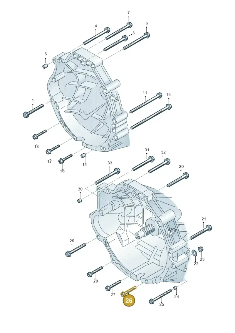N10304404 — Audi A6 2.7 TDI (2008-2011) diagram 448300850, position 26