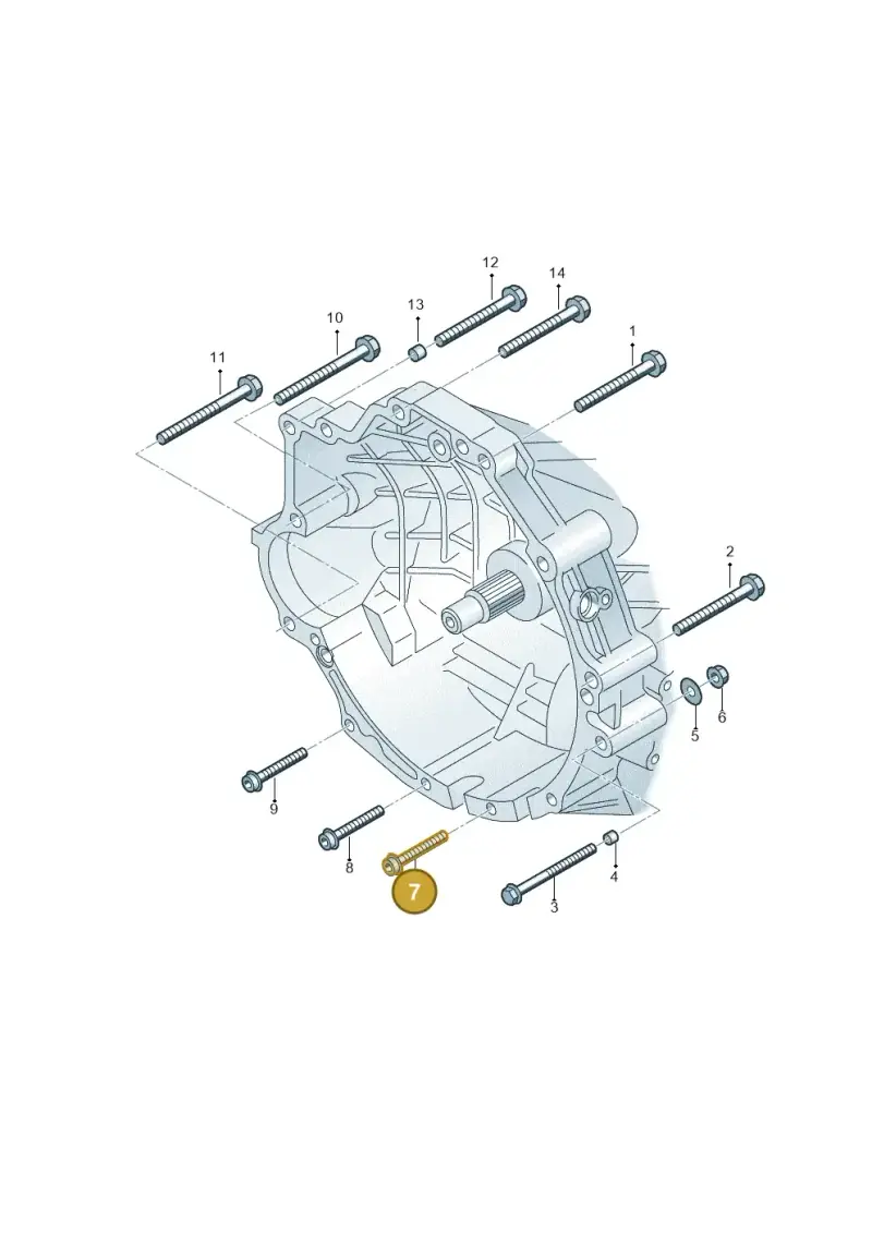 N10304404 — Audi A6 2.7 TDI (2008-2011) diagram 448300700, position 7