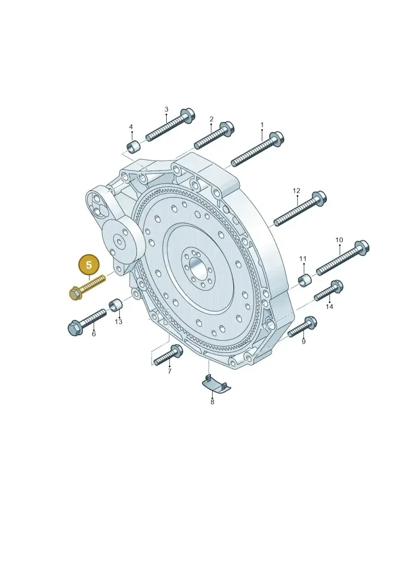 N10314506 — Audi A6 2.0 (2018-) diagram 717300820, position 5