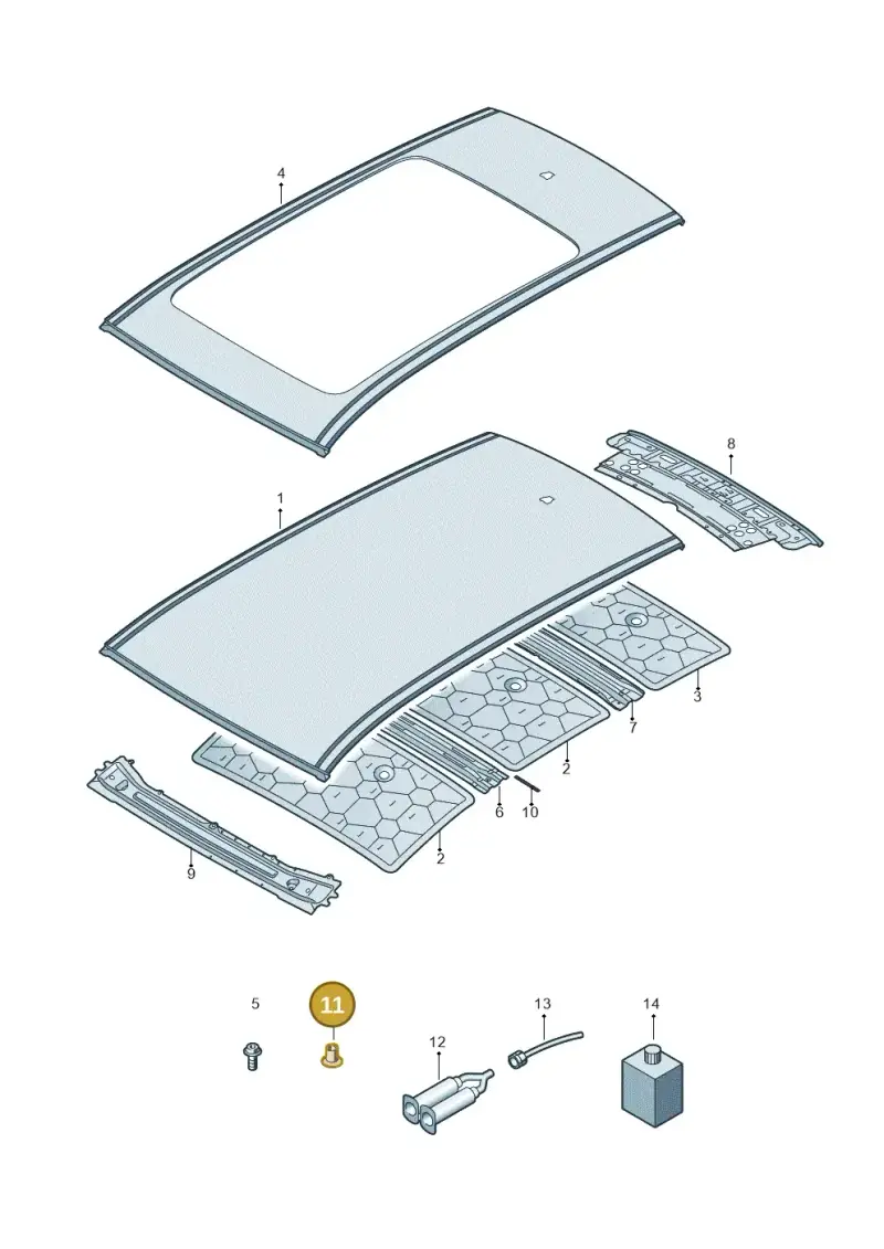 N10323901 — Audi Q7 qu. 3.0 TDI (2015-2019) diagram 859817000, position 11