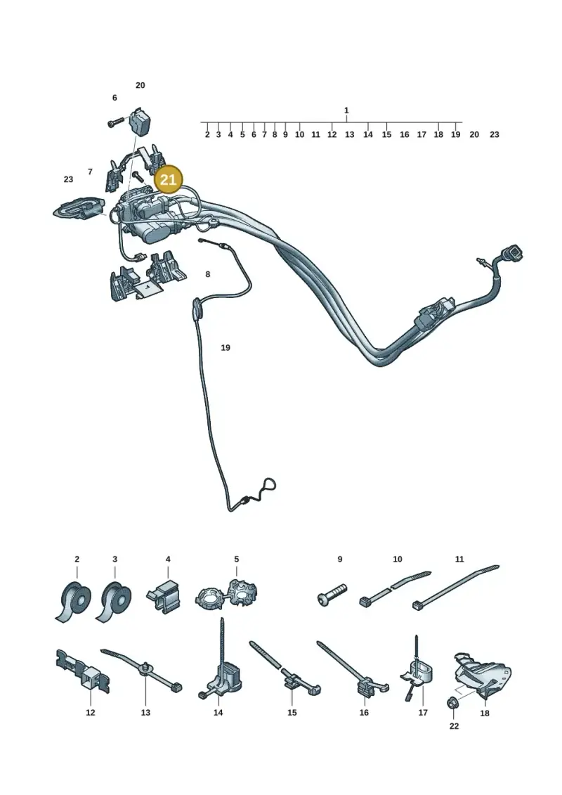 N10335206 — Audi Q6 e-tron (2023-) diagram f5s970300, position 21