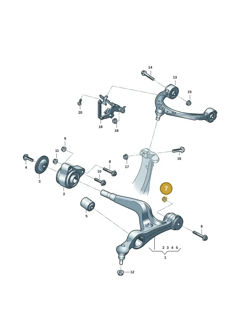 N10335304 — Audi RS e-tron GT (2020-2020) diagram 4j1407010, position 7
