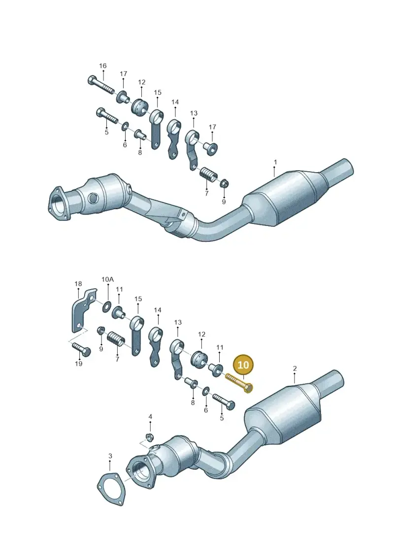 N10344302 — Audi A4/S4 Cabrio./qu. (2002-2006) diagram 249253750, position 10