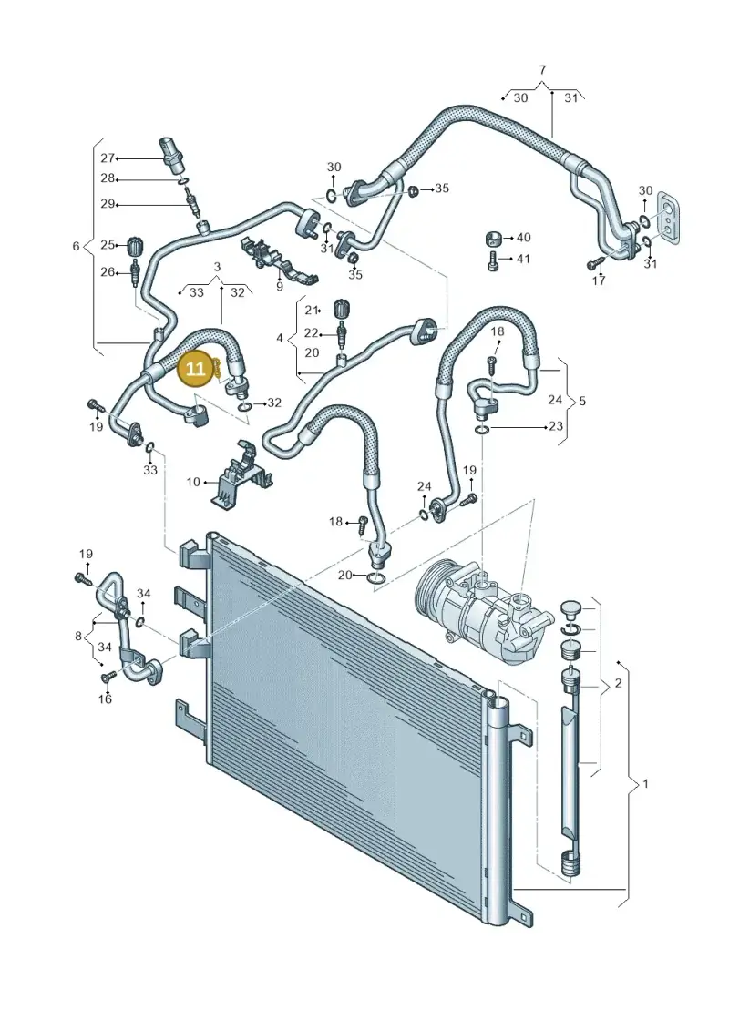 N10347204 — Audi RSQ3 Sportback (2019-2024) diagram 858260400, position 11