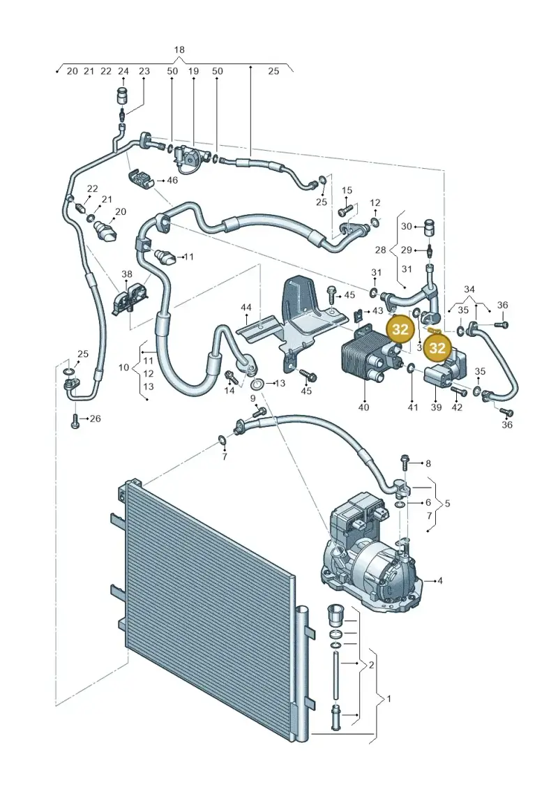 N10347204 — Audi Q4 Sportback (2021-2022) diagram 89a260700, position 32