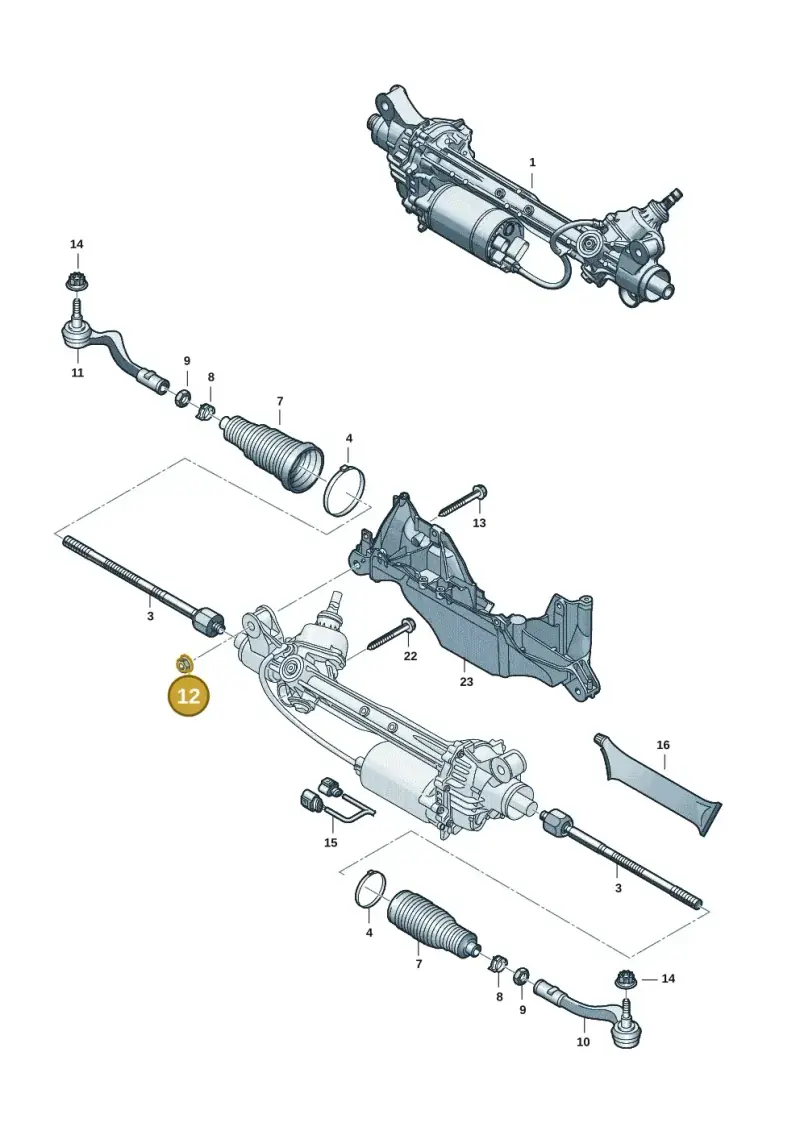 N10401802 — Audi Q6 e-tron (2023-) diagram 771423003, position 12