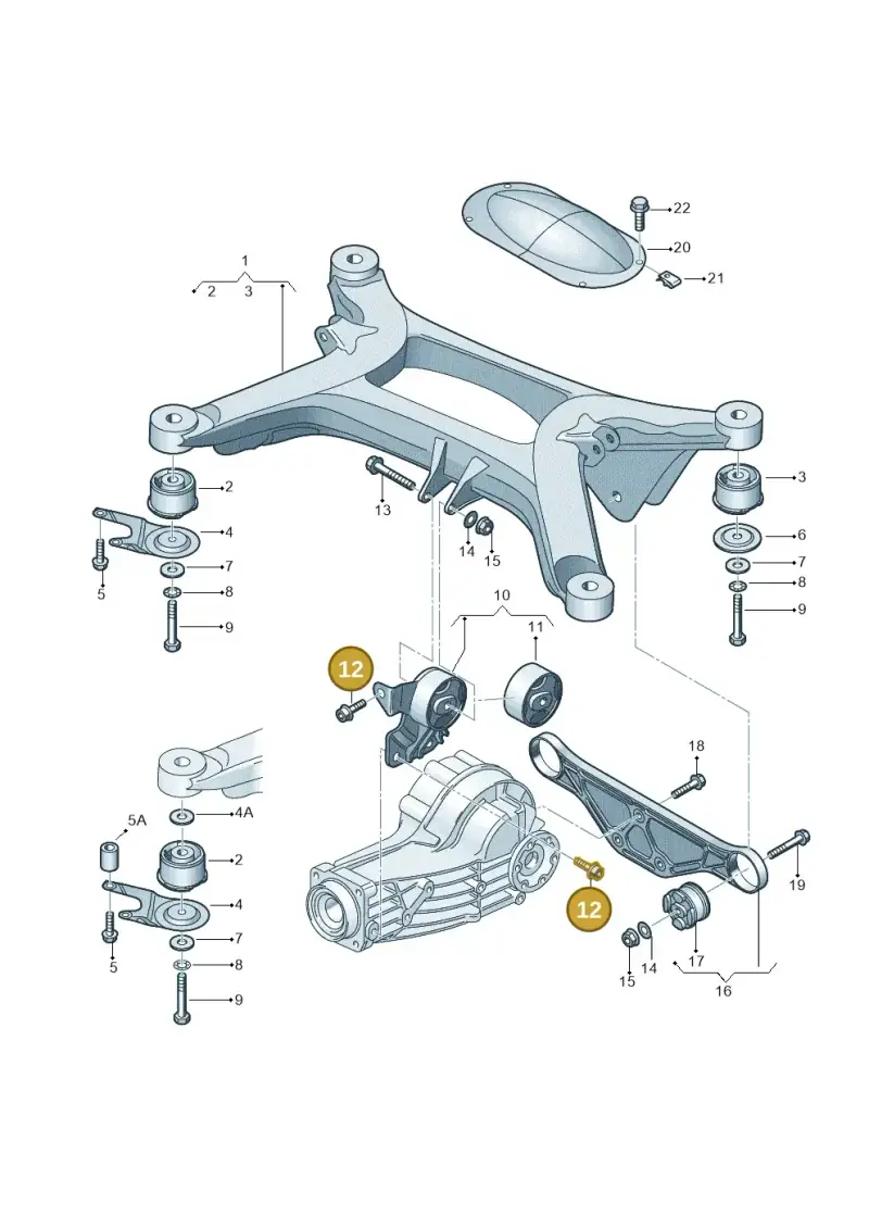N10402103 — Audi A8/S8/qu. lang    08> (2007-) diagram 291505120, position 12