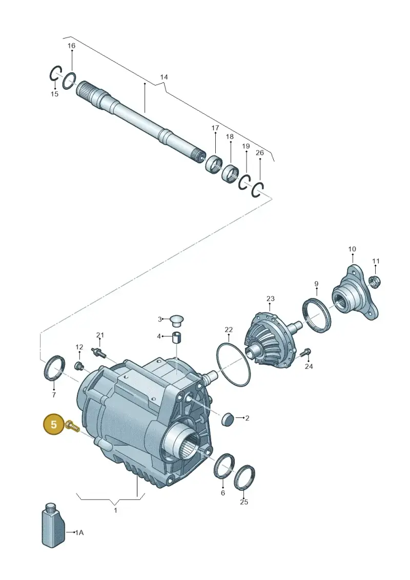 N10404402 — Audi Q3 quattro (2018-2019) diagram 728409500, position 5