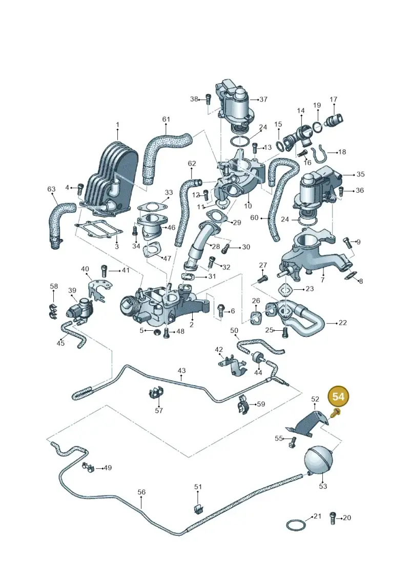N10405502 — Audi A8/S8/qu. lang    08> (2007-) diagram 291131120, position 54
