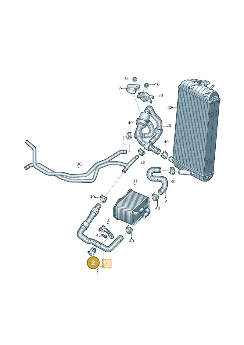 N10424501 — Audi R8 Spyder (2015-2024) diagram 872121450, position 2