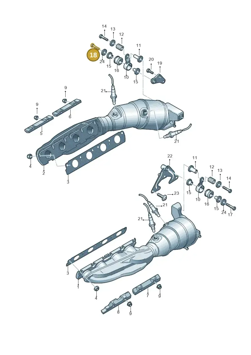 N10425302 — Audi R8 qu. 5.2 (2012-2015) diagram 603253320, position 18