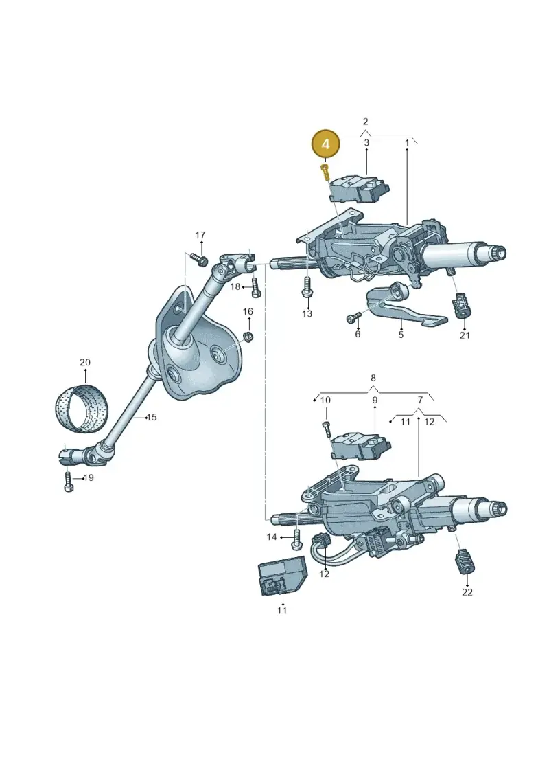 N10430103 — Audi RS Q8 Quattro (2019-) diagram 859419500, position 4