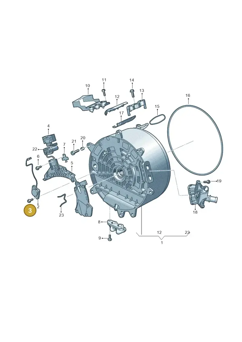 N10430104 — Audi A6 2.0 (2018-) diagram 896325630, position 3