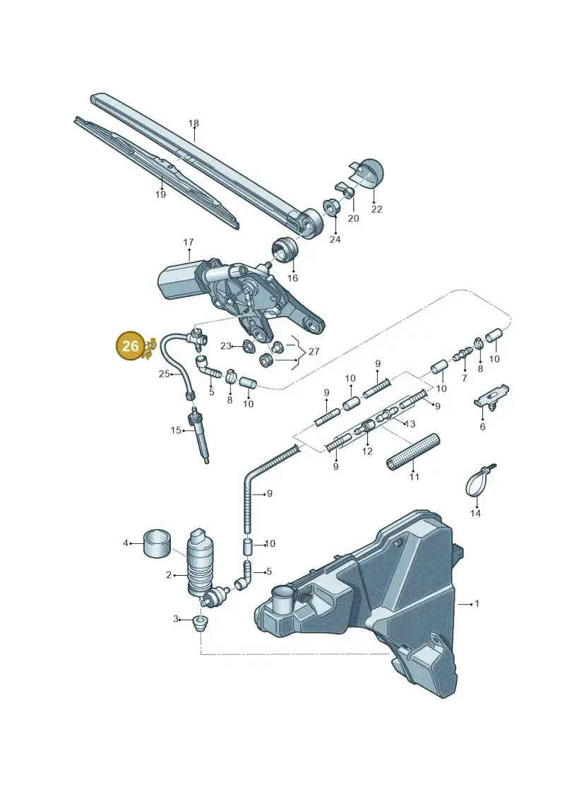 N10436401 — Audi Q5 (2016-2020) diagram 896955200, position 26