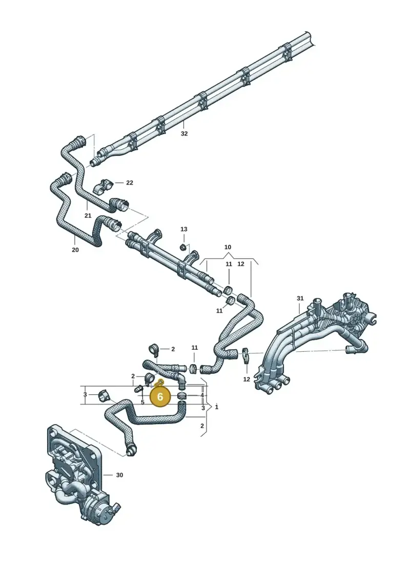 N10451405 — Audi Q6 e-tron (2023-) diagram f5s121020, position 6
