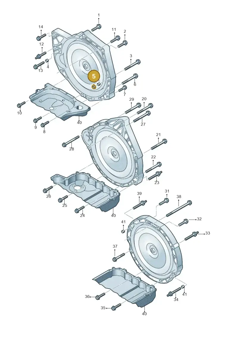 N10474803 — Audi Q7 qu. 3.0 TDI (2009-2015) diagram 274300800, position 5