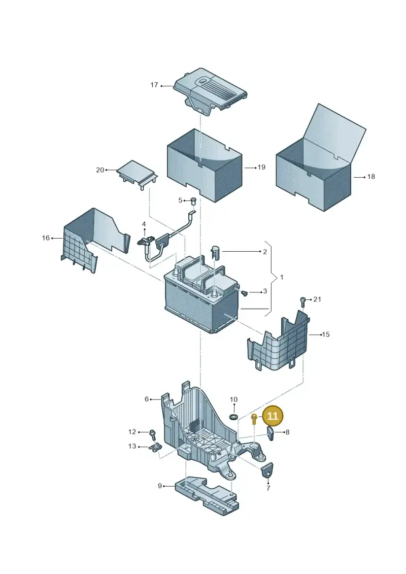 N10482701 — Audi Q3 1.4 (2016-) diagram 728915000, position 11