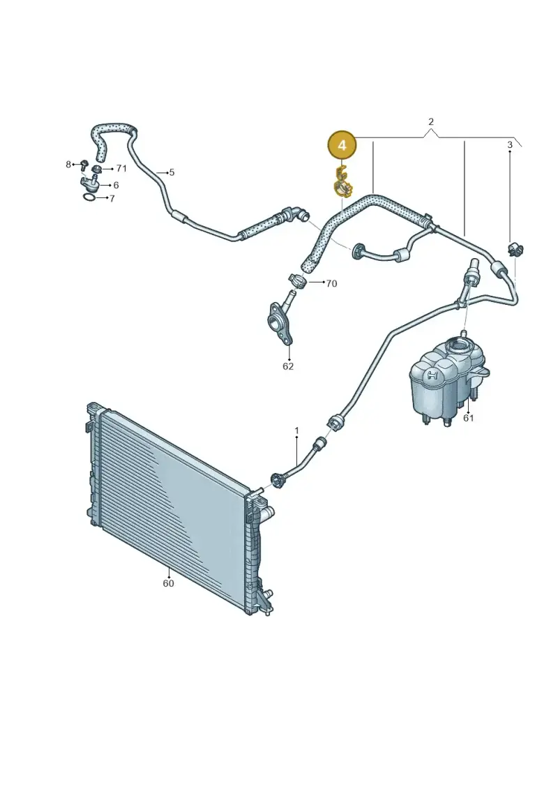 N10516901 — Audi Q8 Quattro 3,0 (2018-) diagram 859121230, position 4