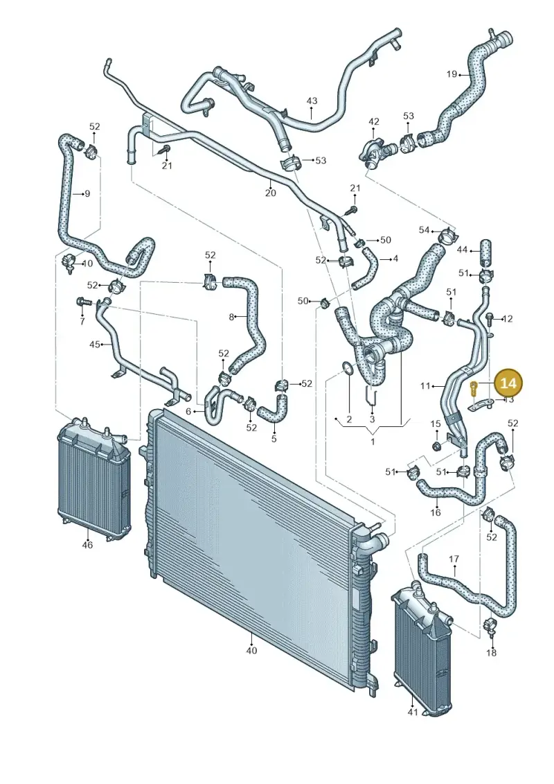 N10517304 — Audi RSQ3 Sportback (2019-2024) diagram 858121330, position 14