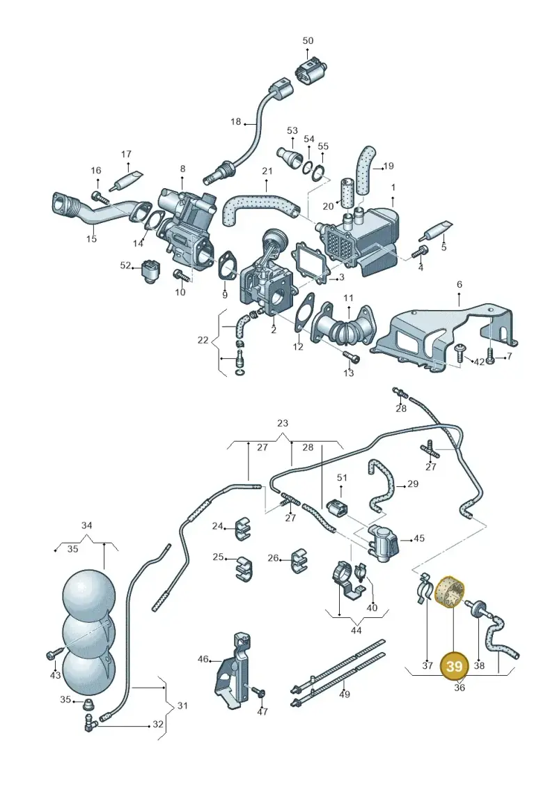 N10519301 — Audi A5/S5 Coupe       08> (2007-) diagram 620131500, position 39