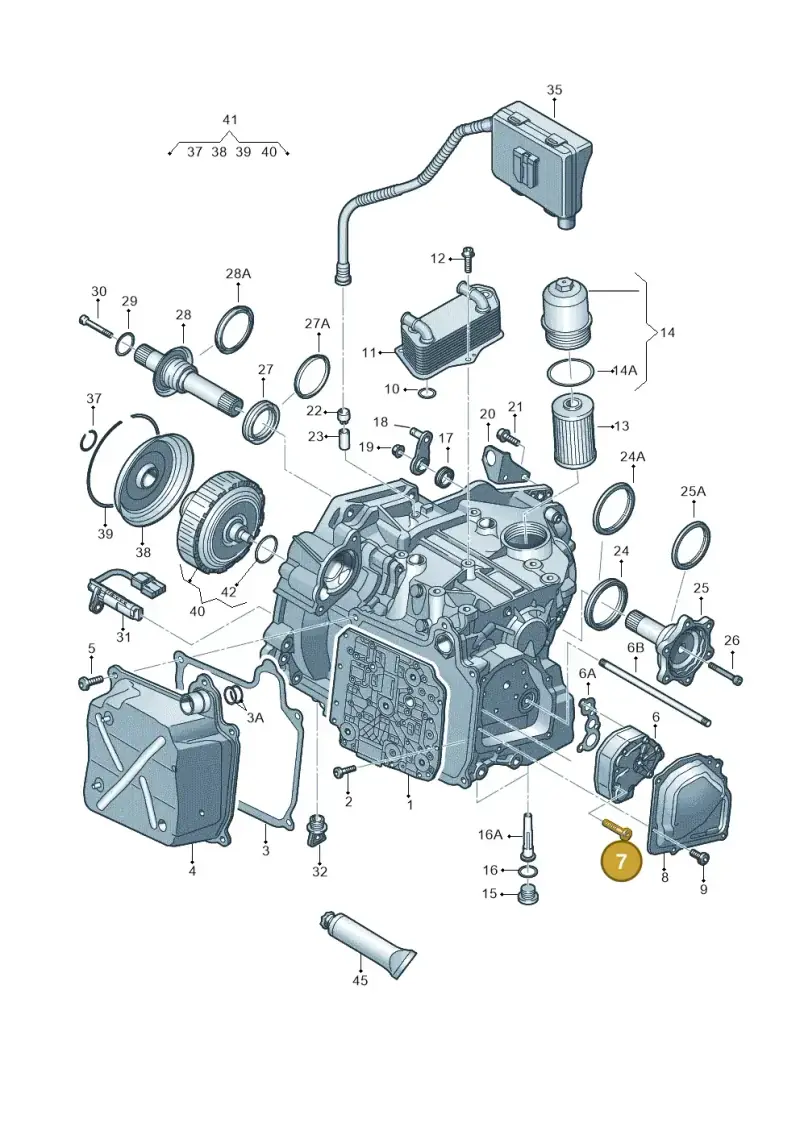 N10562602 — Audi A1 sportback 1.0 (2018-) diagram 850321650, position 7