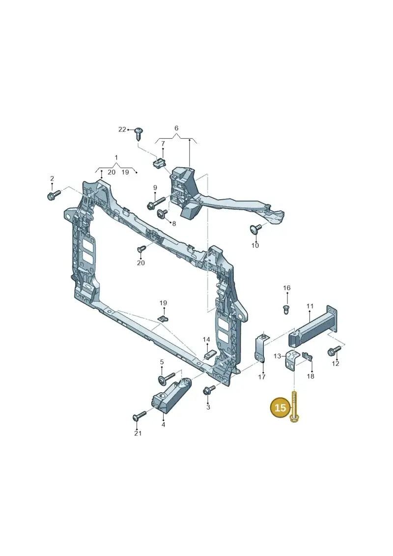 N10576702 — Audi RS Q8 Quattro (2019-) diagram 429805500, position 15