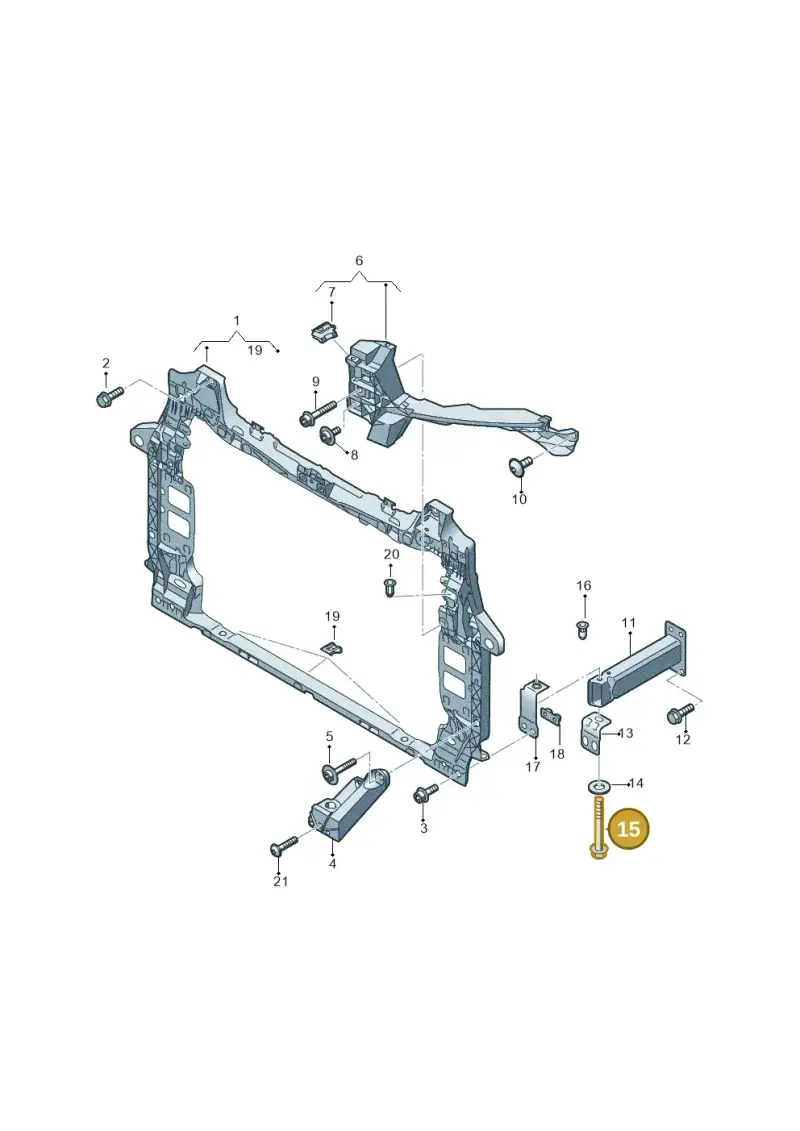 N10576702 — Audi Q7 qu. 3.0 TDI (2015-2019) diagram 859805500, position 15