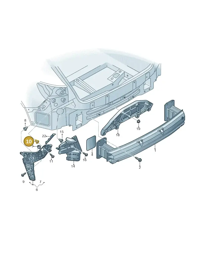 N10596201 — Audi Q8 e-tron (2018-2020) diagram 586807500, position 10
