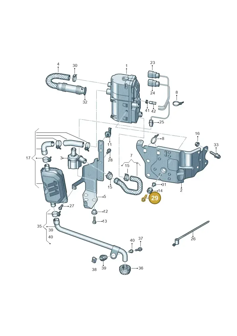 N10607601 — Audi Q5 (2016-2020) diagram 896261000, position 29
