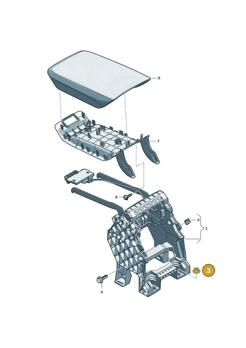 N10609201 — Audi A5 Limo 2.0 (2024-) diagram 8wk863600, position 3