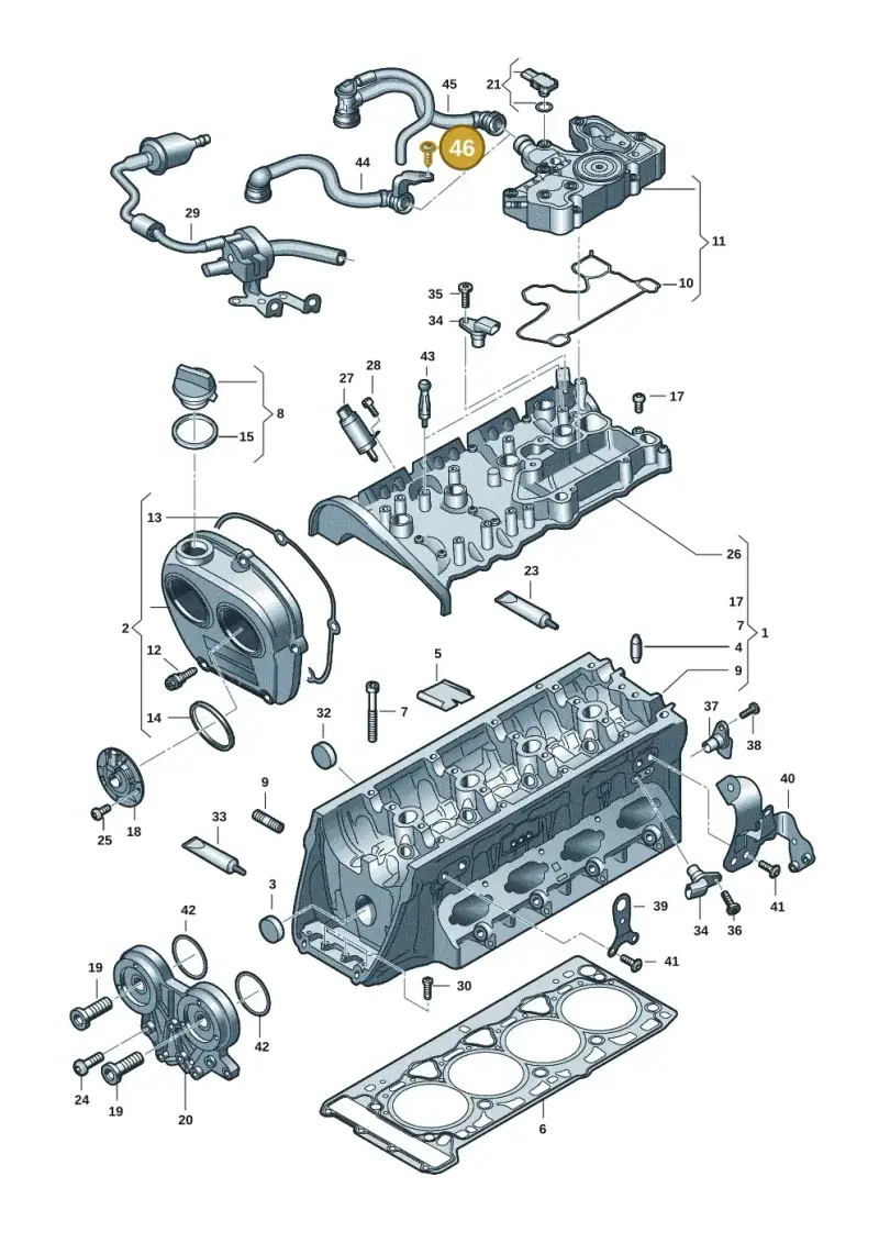 N10611201 — Audi Q3 quattro (2018-2019) diagram 597103031, position 46
