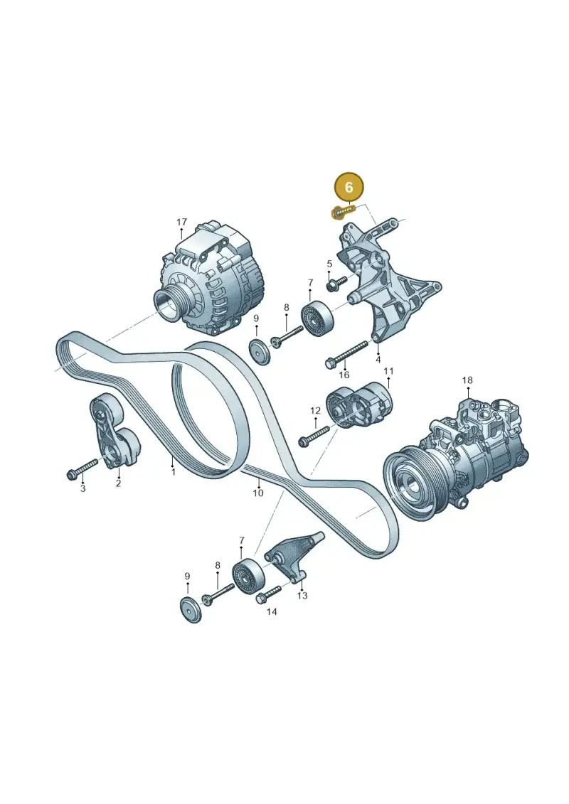 N10613901 — Audi Q8 Quattro 3,0 (2018-) diagram 429903425, position 6