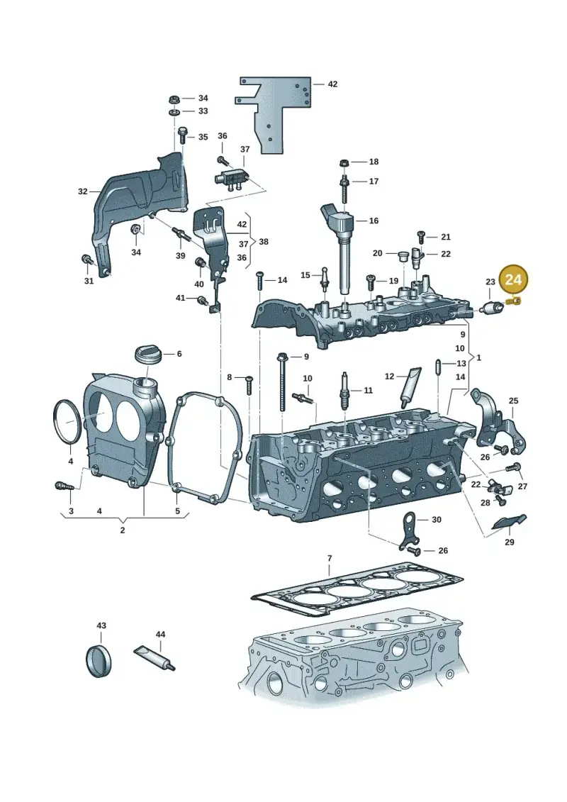 N10622502 — Audi A3 Sportback (2019-2021) diagram 596103034, position 24