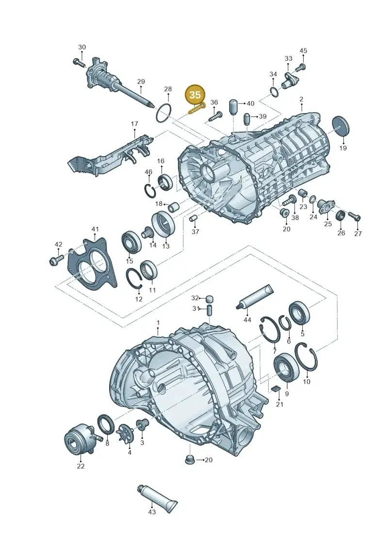 N10623801 — Audi A4 2.0 (2015-2019) diagram 798301310, position 35