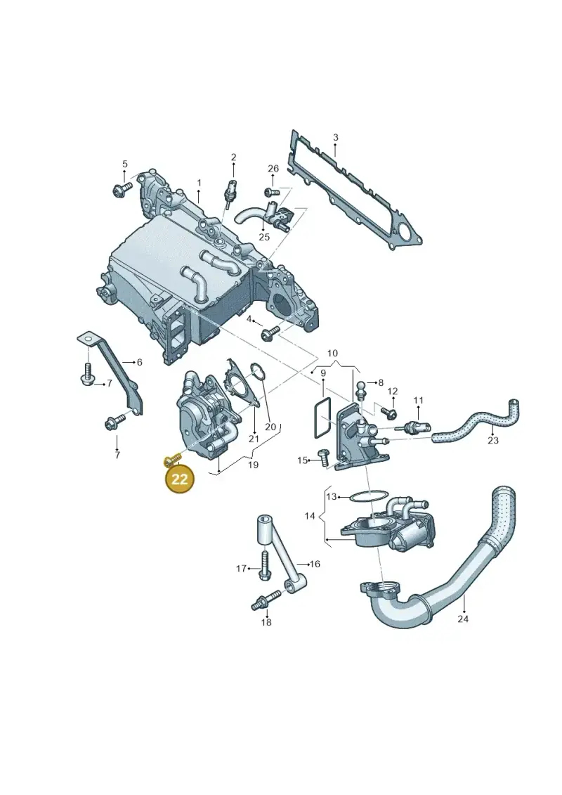 N10644401 — Audi Q3 quattro (2018-2019) diagram 884129800, position 22