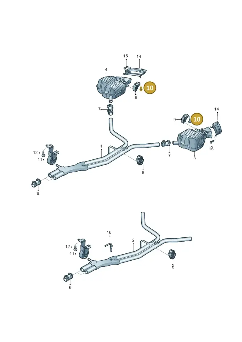 N10644701 — Audi A8L qu. 3.0 TDI (2013-2018) diagram 771253950, position 10