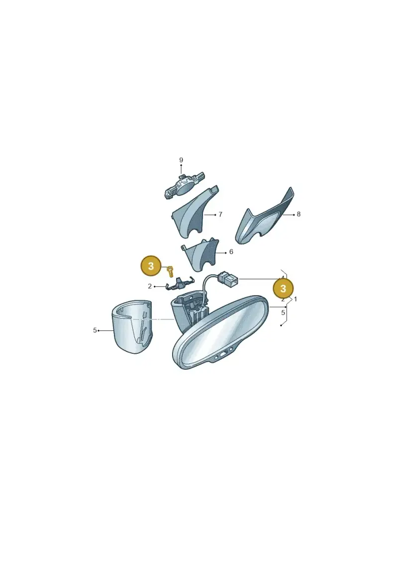 N10652901 — Audi TTRS Coupe (2016-2023) diagram 850857450, position 3