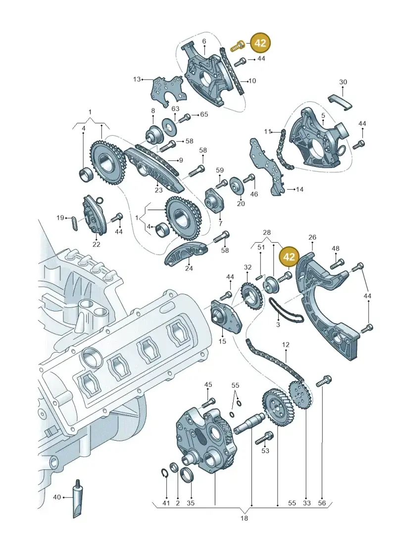 N10660901 — Audi R8 Spyder (2015-2024) diagram 872109300, position 42