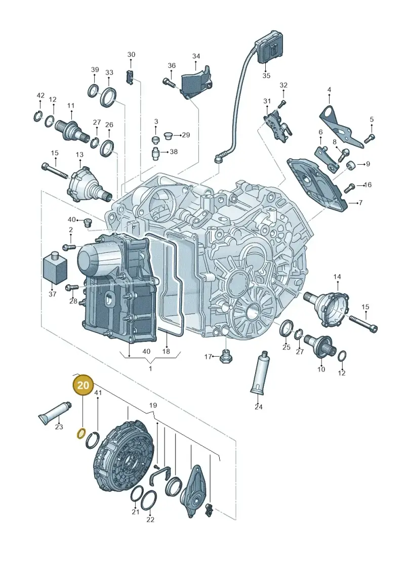 N10661601 — Audi A1 sportback 1.0 (2018-) diagram 592321500, position 20