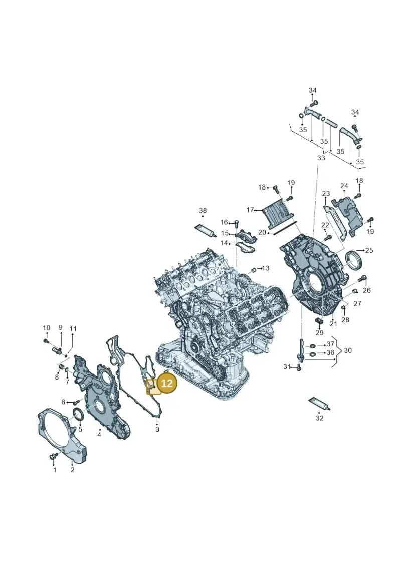 N10667801 — Audi Q8 Quattro 3,0 (2018-) diagram 896103560, position 12